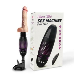Remote Contral Realistic Dildo Telescopic Sex Machine Auto Thrusting & Heating Vibrator