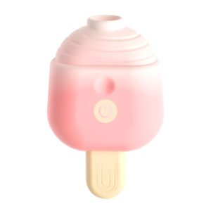 Ten Band Frequencies Female Masturbation Ice Cream Shape Licking G-spot Clit Vibrator