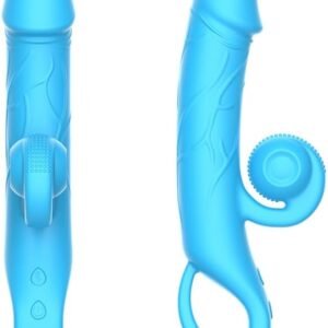 Female Vibrator Adult Sex Toys - C & G Spot Vibrator Women Sex Toys with Unique Dual Experience & 10 Dildo Vibrating Modes - Realistic Silicone Dildos Adult Toy for Women