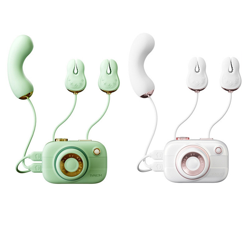 Green(Breast Clamp + Vibrator)